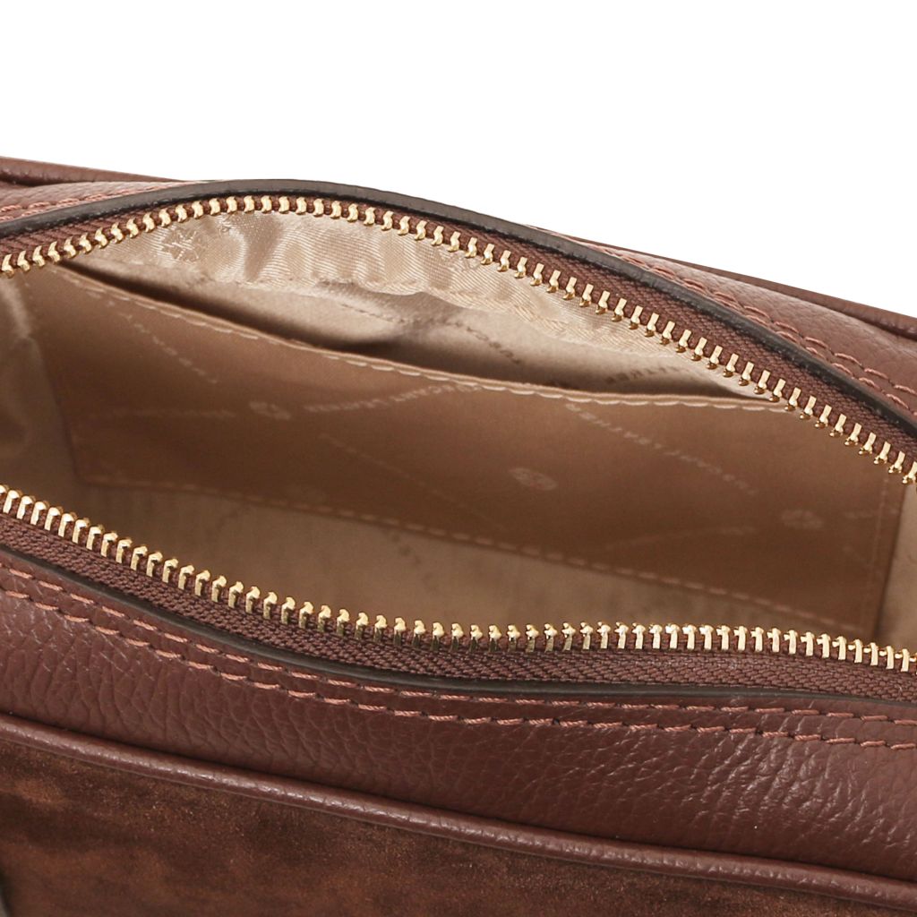 Tuscany Leather Chantilly Handväska #Färg_Kaffe