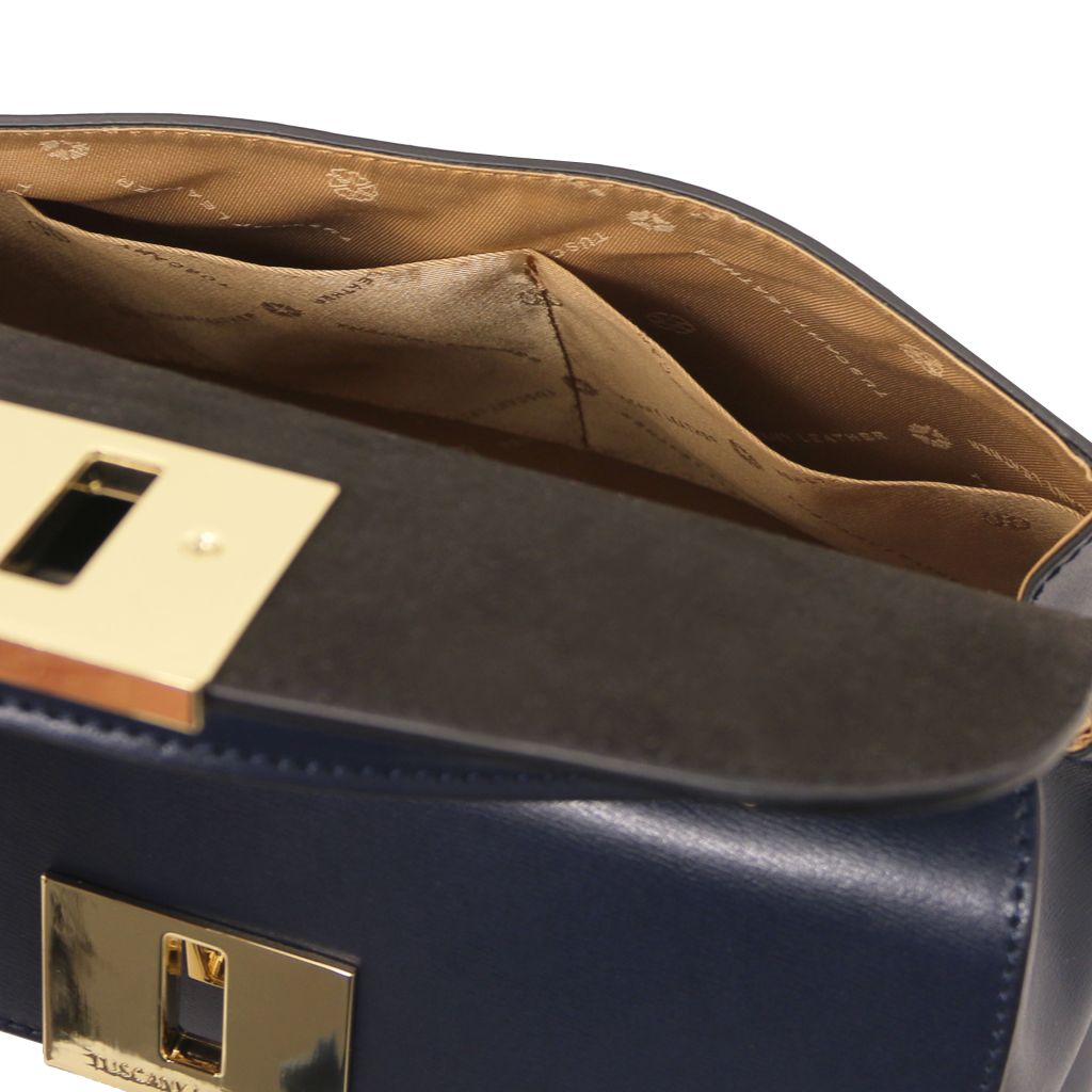 Tuscany Leather Armonia Handväska #Färg_Mörkblå