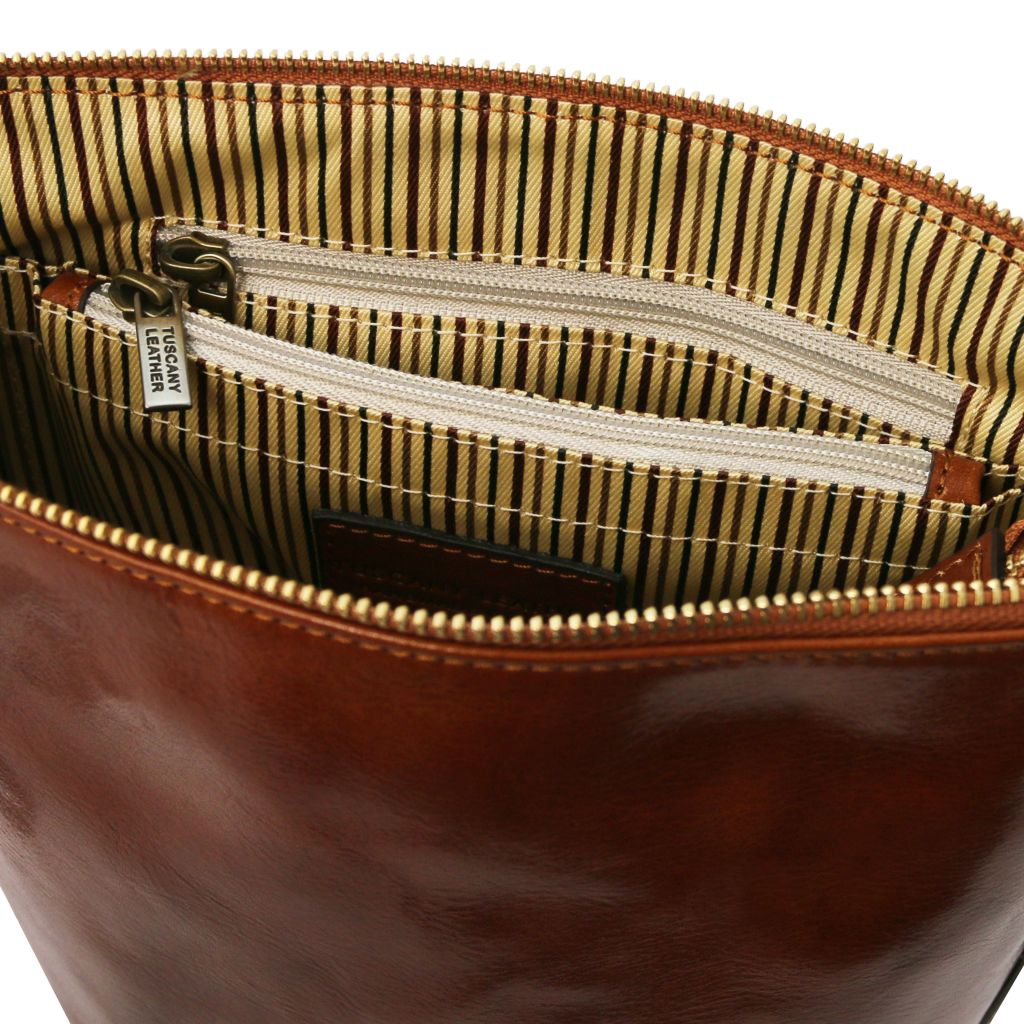 Tuscany Leather Giusi Axelremsväska #Färg_Honung