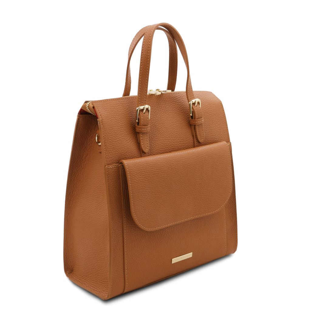 Tuscany Leather TL Bag Ryggsäck #Färg_Cognac
