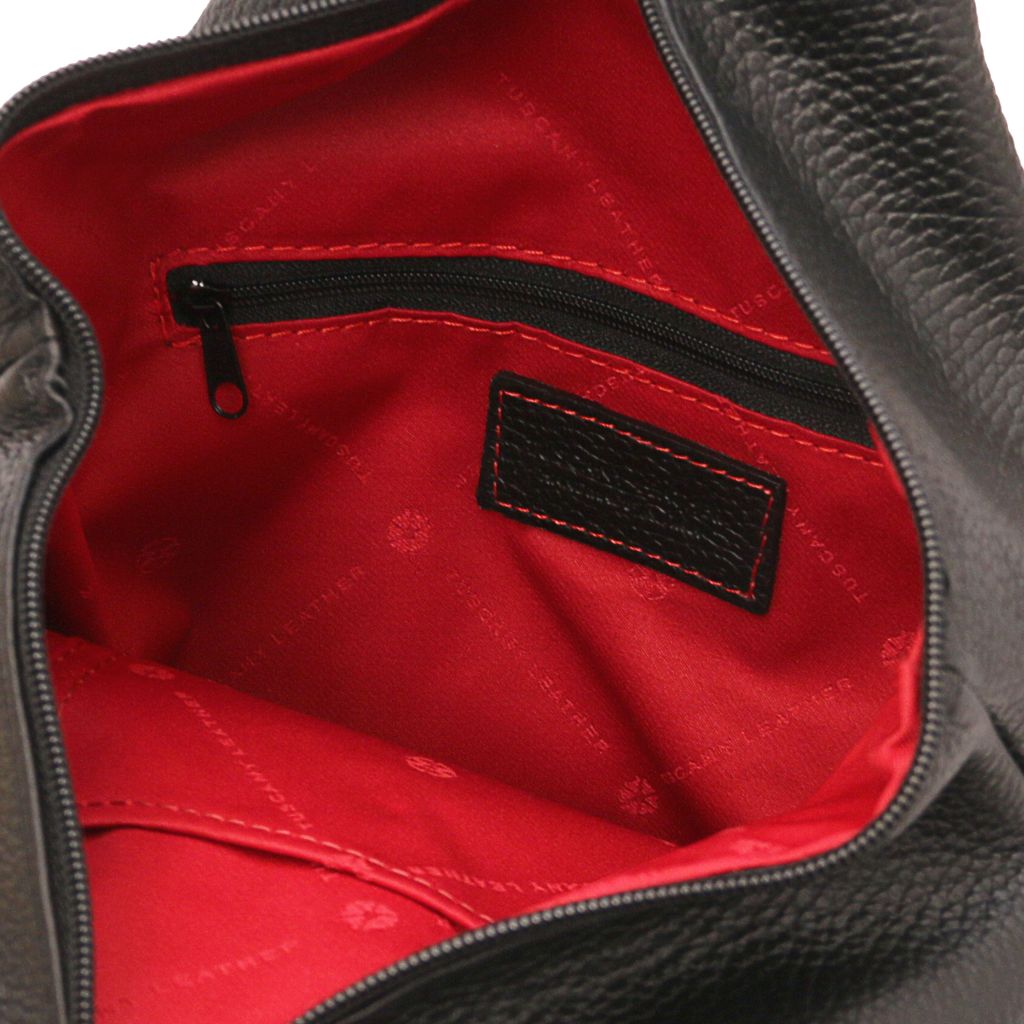 Tuscany Leather Shanghai Ryggsäck #Färg_Svart