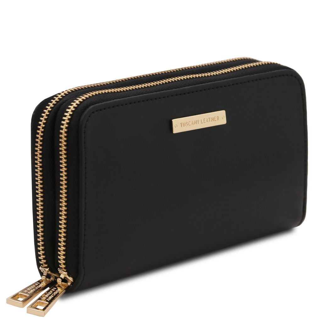 Tuscany Leather Gaia Plånbok #Färg_Svart