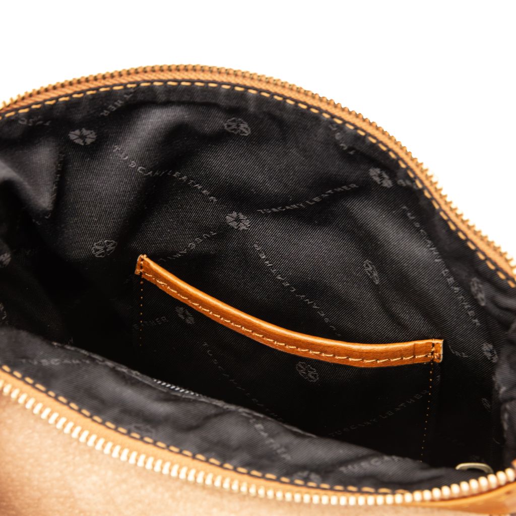 Tuscany Leather Jimmy Axelremsväska #Färg_Cognac