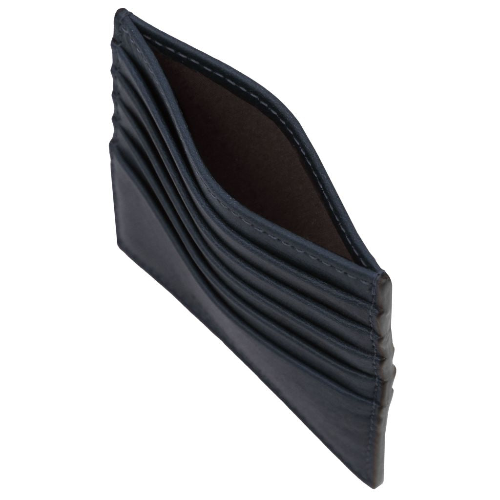 Tuscany Leather Card Holder Korthållare #Färg_Mörkblå