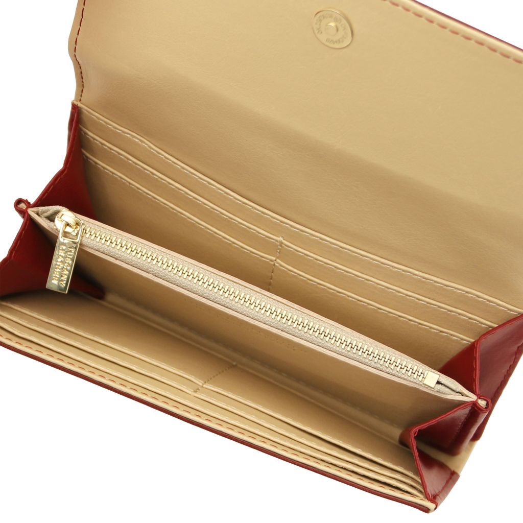 Tuscany Leather Diana Plånbok #Färg_Röd