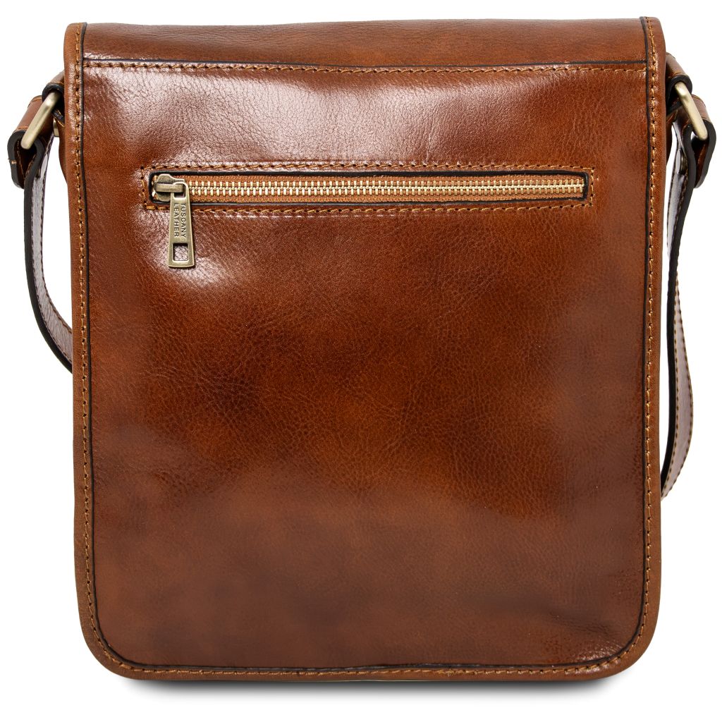 Tuscany Leather TL Messenger Axelremsväska #Färg_Honung