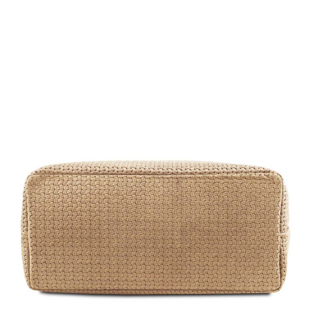 Tuscany Leather TL KeyLuck Handväska #Färg_Beige
