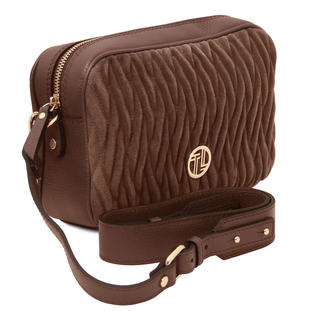 Tuscany Leather Chantilly Axelremsväska #Färg_Kaffe