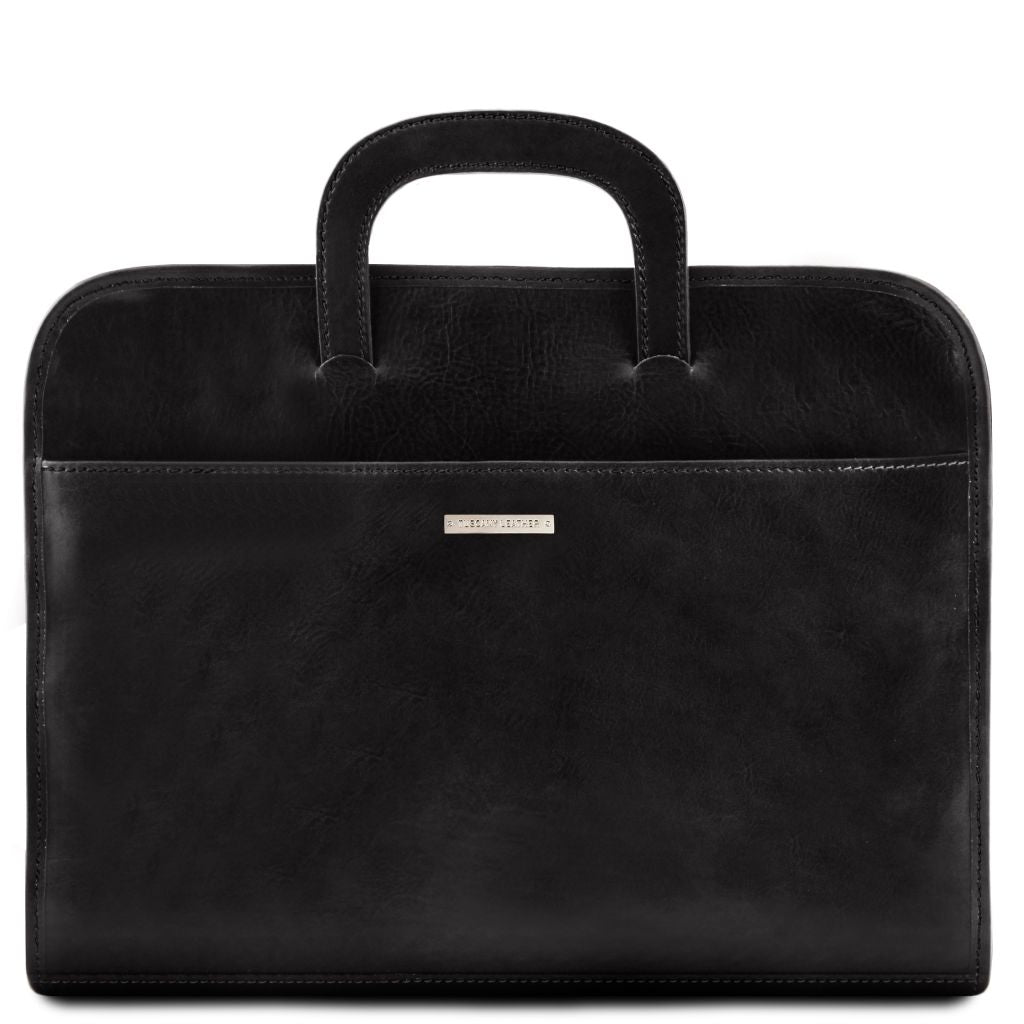 Tuscany Leather Sorrento Datorväska #Färg_Svart