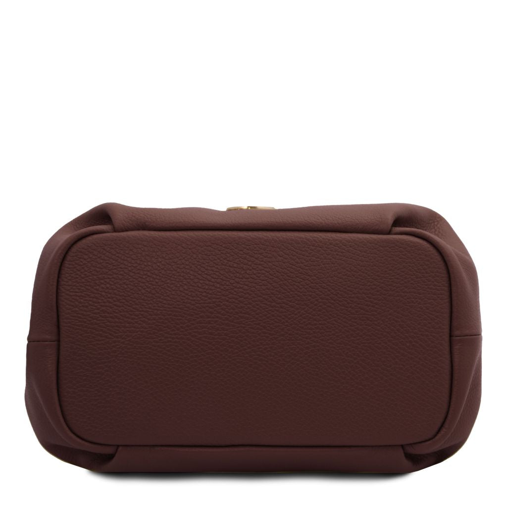 Tuscany Leather Nora Handväska #Färg_Kaffe