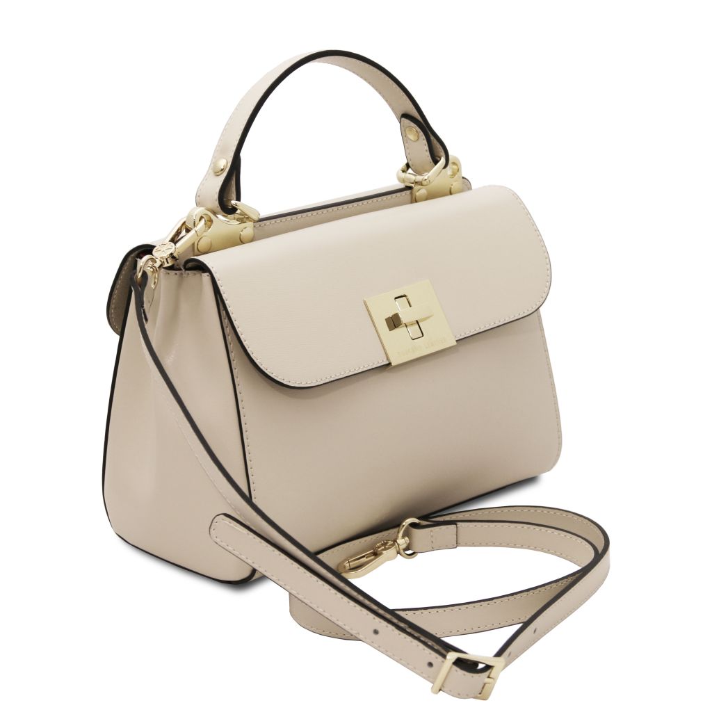 Tuscany Leather Armonia Handväska #Färg_Beige