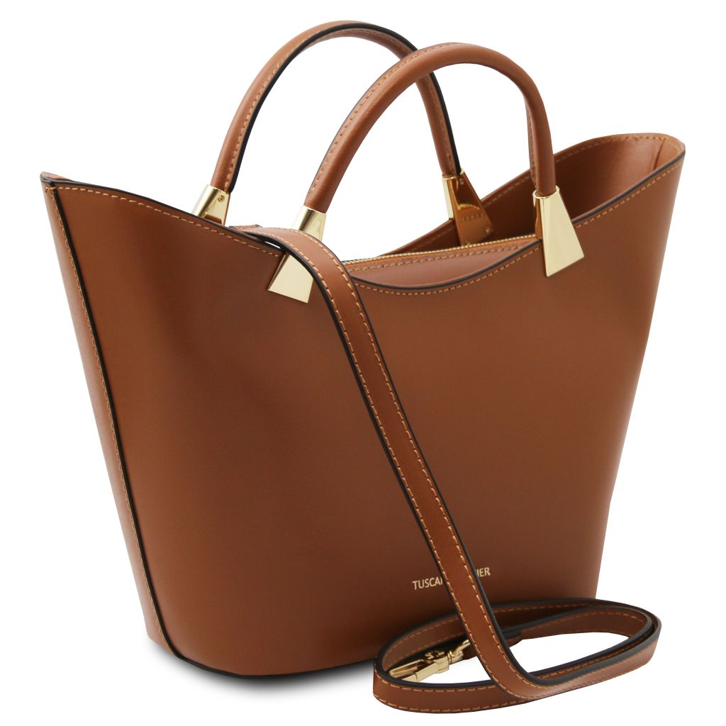 Tuscany Leather TL Bag Handväska #Färg_Cognac