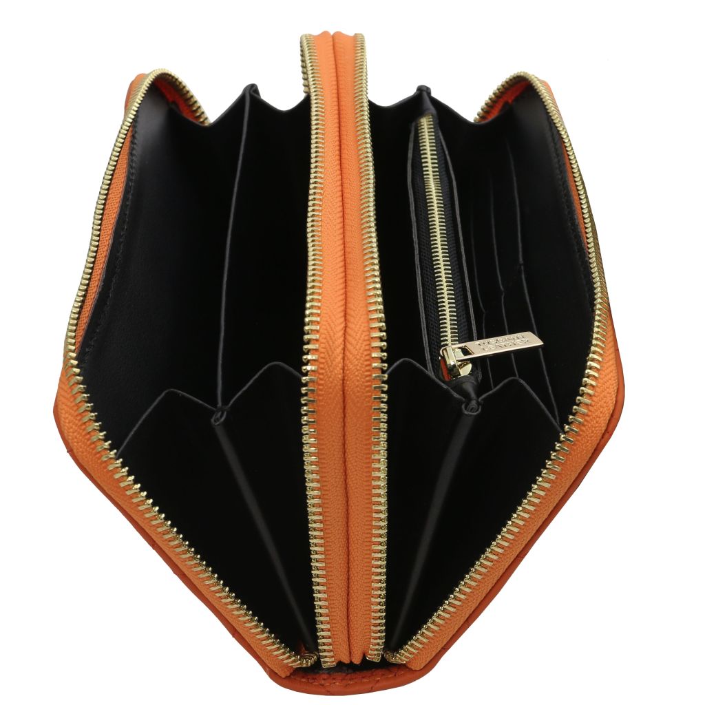 Tuscany Leather Ada Plånbok #Färg_Orange