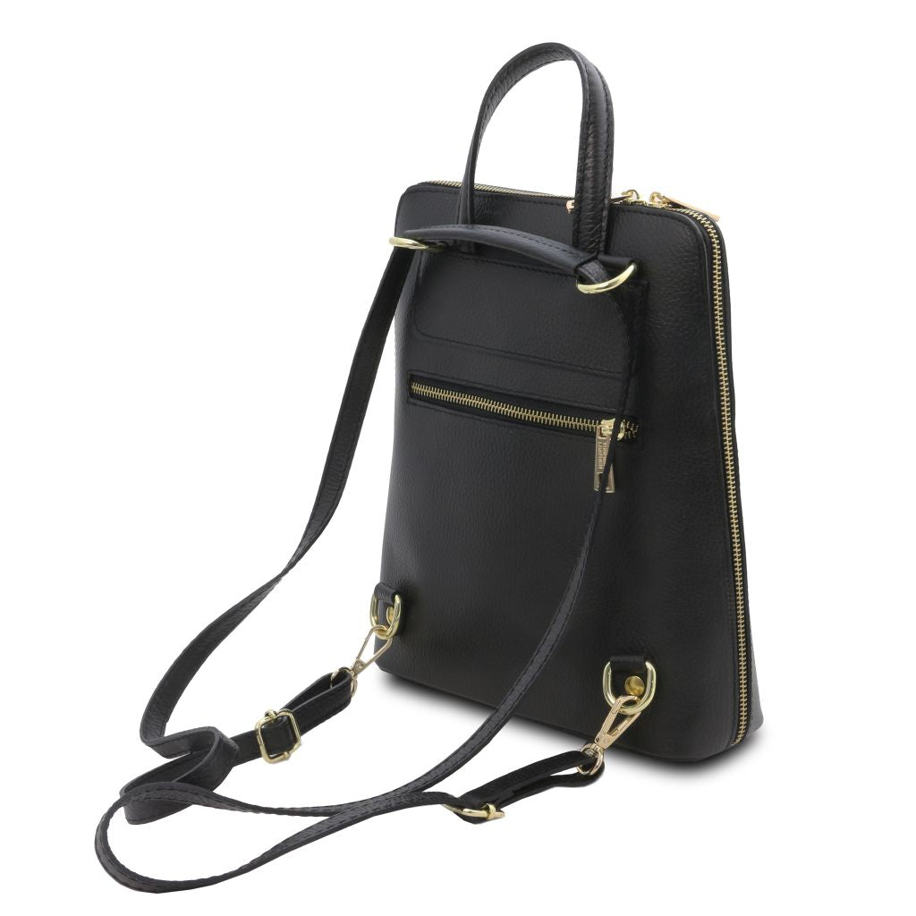 Tuscany Leather TL Bag Ryggsäck #Färg_Svart