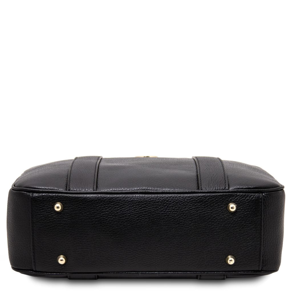 Tuscany Leather Stephany Handväska #Färg_Svart