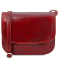 Tuscany Leather Greta Axelväska #Färg_Röd