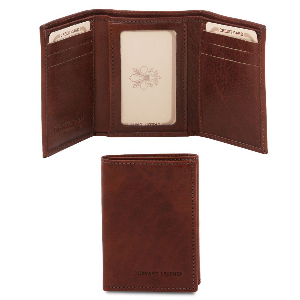 Tuscany Leather Exclusive 3 Plånbok #Färg_Brun
