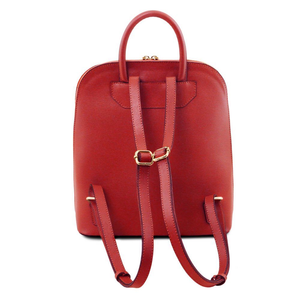 Tuscany Leather TL Bag Ryggsäck #Färg_Röd
