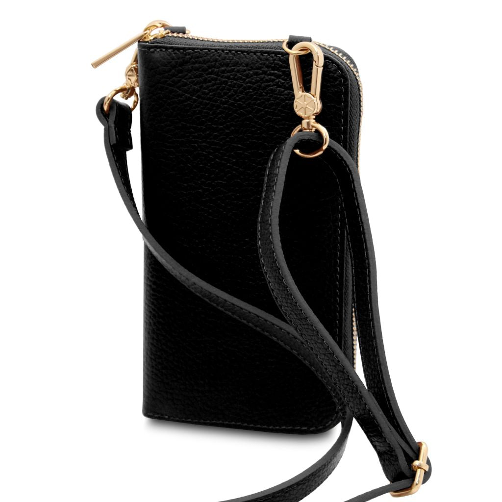 Tuscany Leather TL Bag Axelremsväska #Färg_Svart