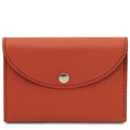 Tuscany Leather Leather Business Card Korthållare #Färg_Orange