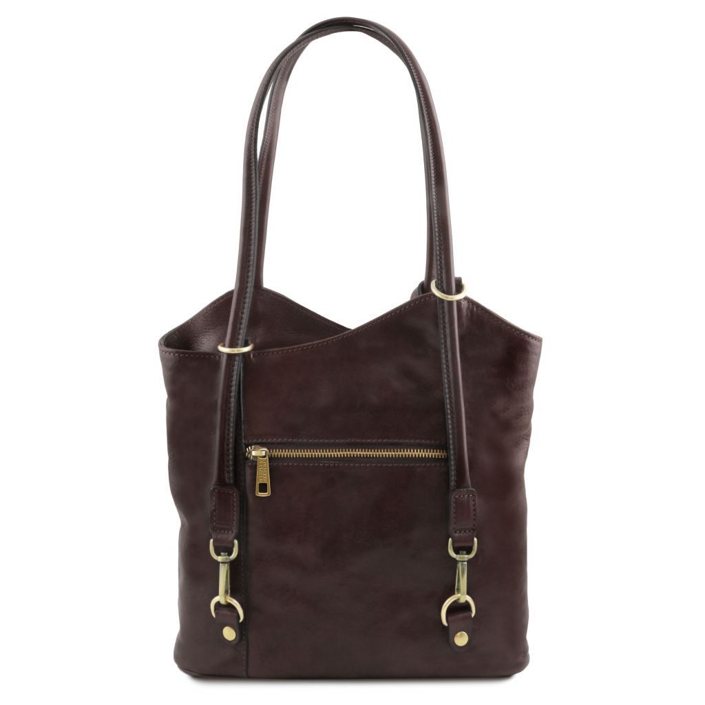 Tuscany Leather Patty Handväska #Färg_Mörkbrun