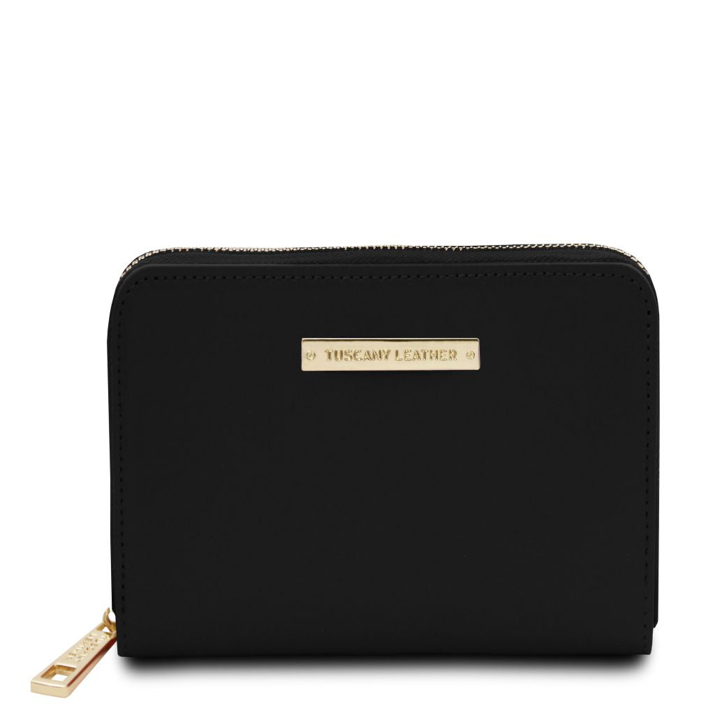 Tuscany Leather Leda Plånbok #Färg_Svart