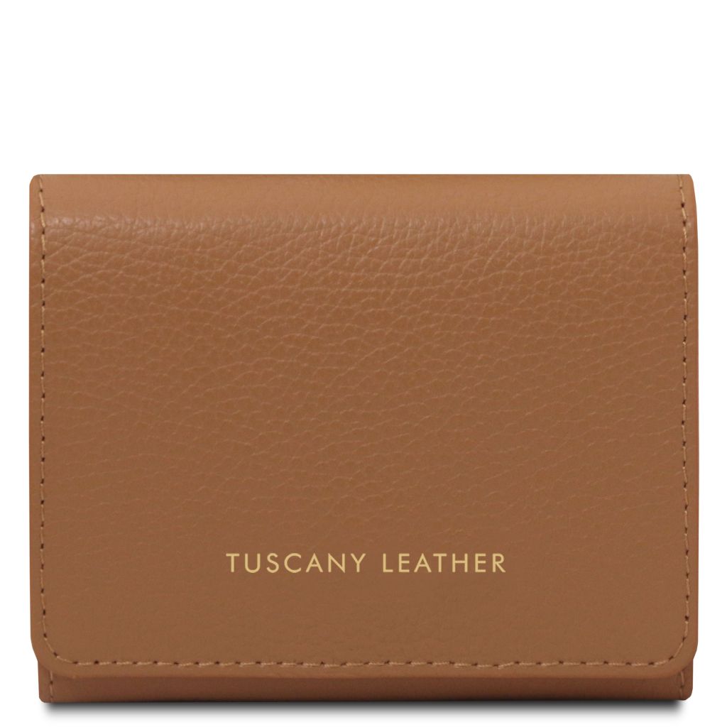 Tuscany Leather Iside Plånbok #Färg_Caramel Brun