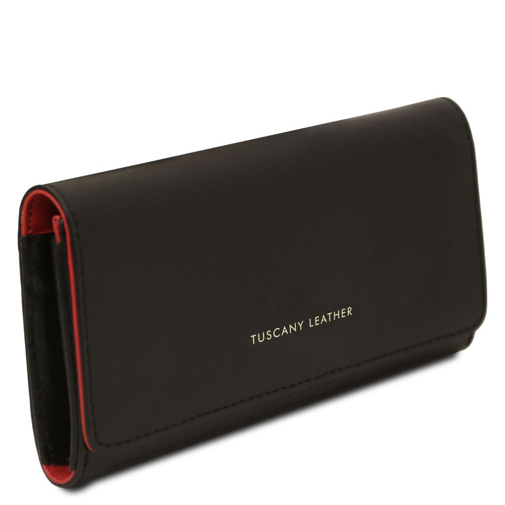 Tuscany Leather Diana Plånbok #Färg_Svart