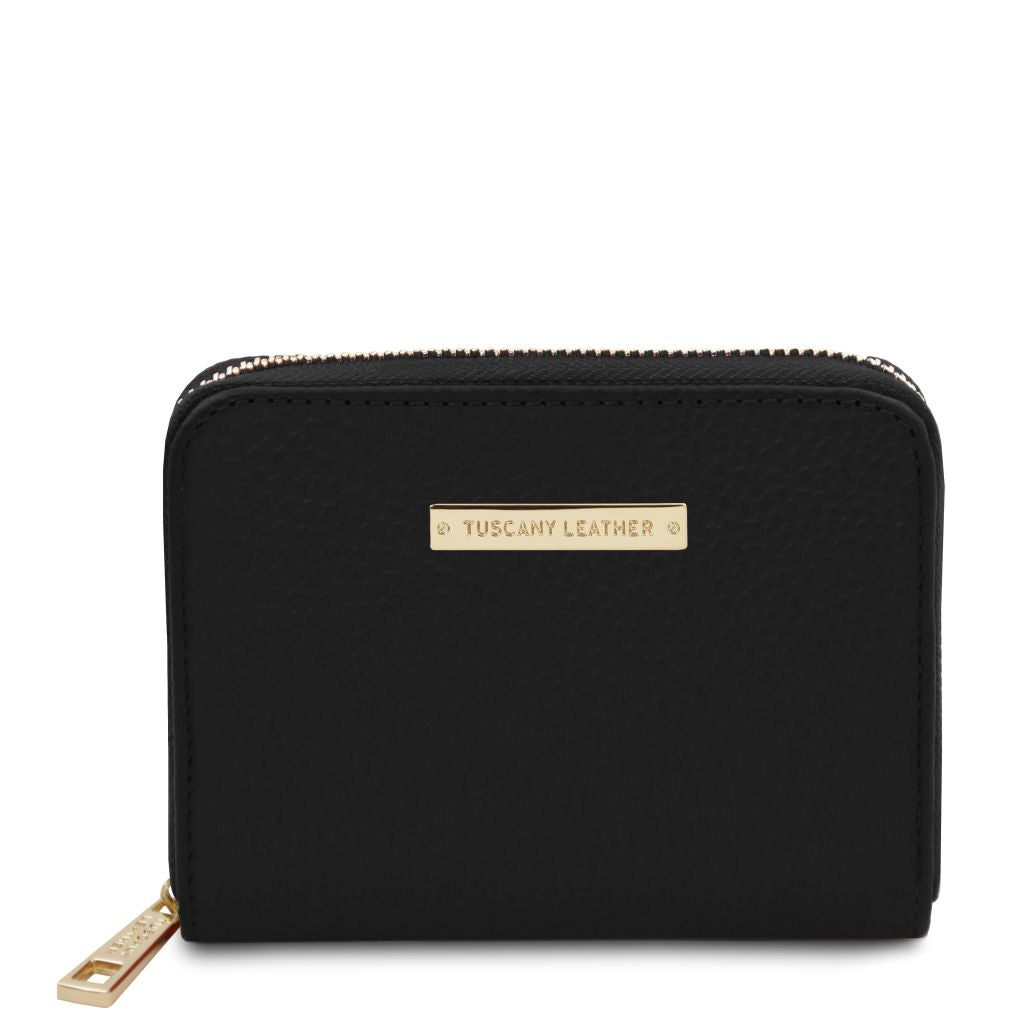 Tuscany Leather Kore Plånbok #Färg_Svart
