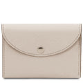 Tuscany Leather Leather Business Card Korthållare #Färg_Beige