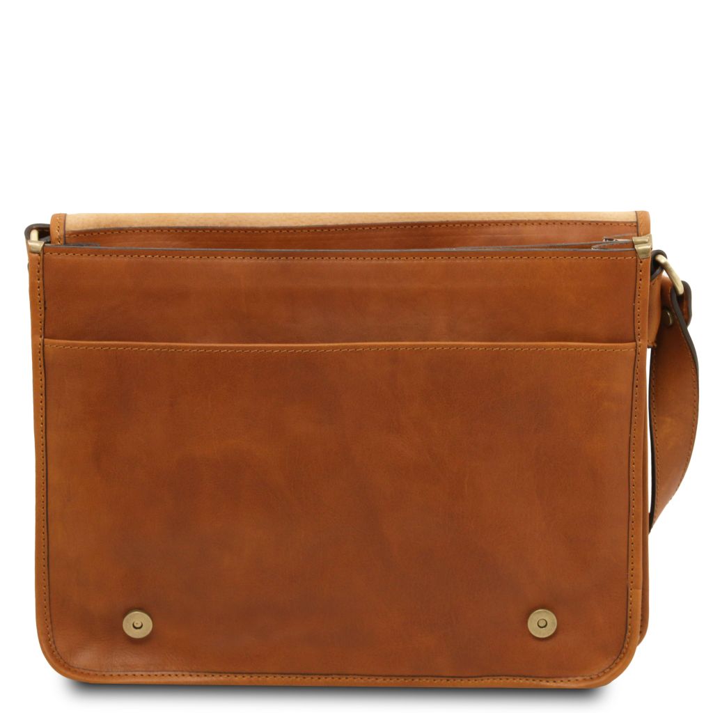 Tuscany Leather TL Messenger Axelremsväska #Färg_Cognac