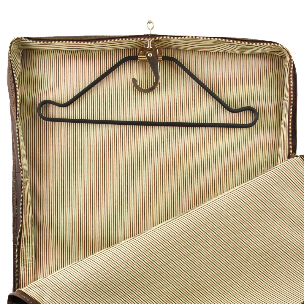 Tuscany Leather Papeete Kostymväska #Färg_Mörkbrun
