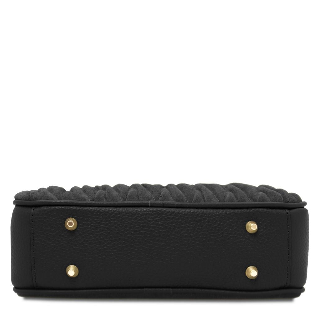Tuscany Leather Chantilly Axelremsväska #Färg_Svart