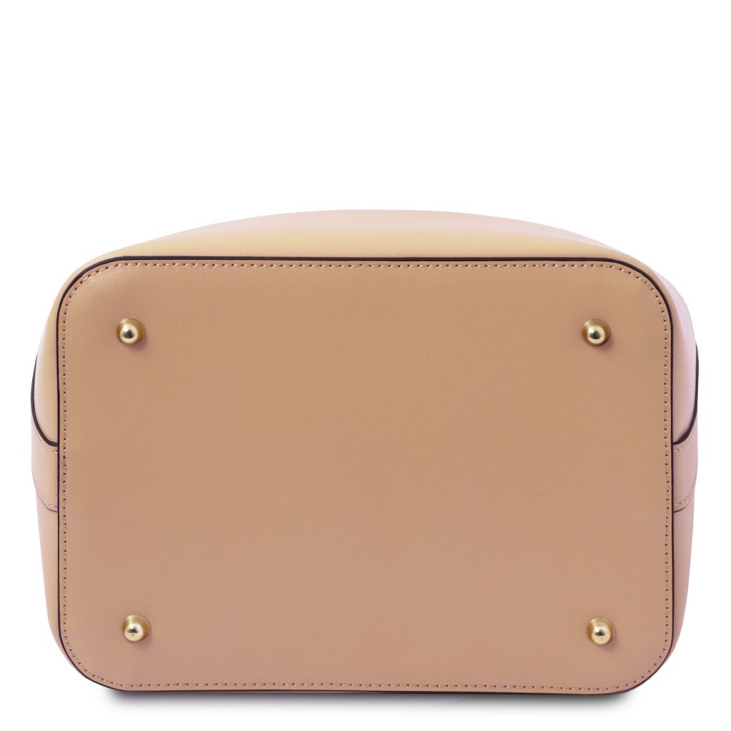 Tuscany Leather Vittoria Handväska #Färg_Champagne