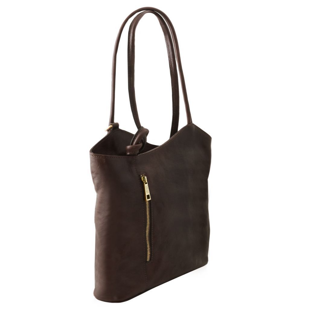 Tuscany Leather Patty Handväska #Färg_Mörkbrun