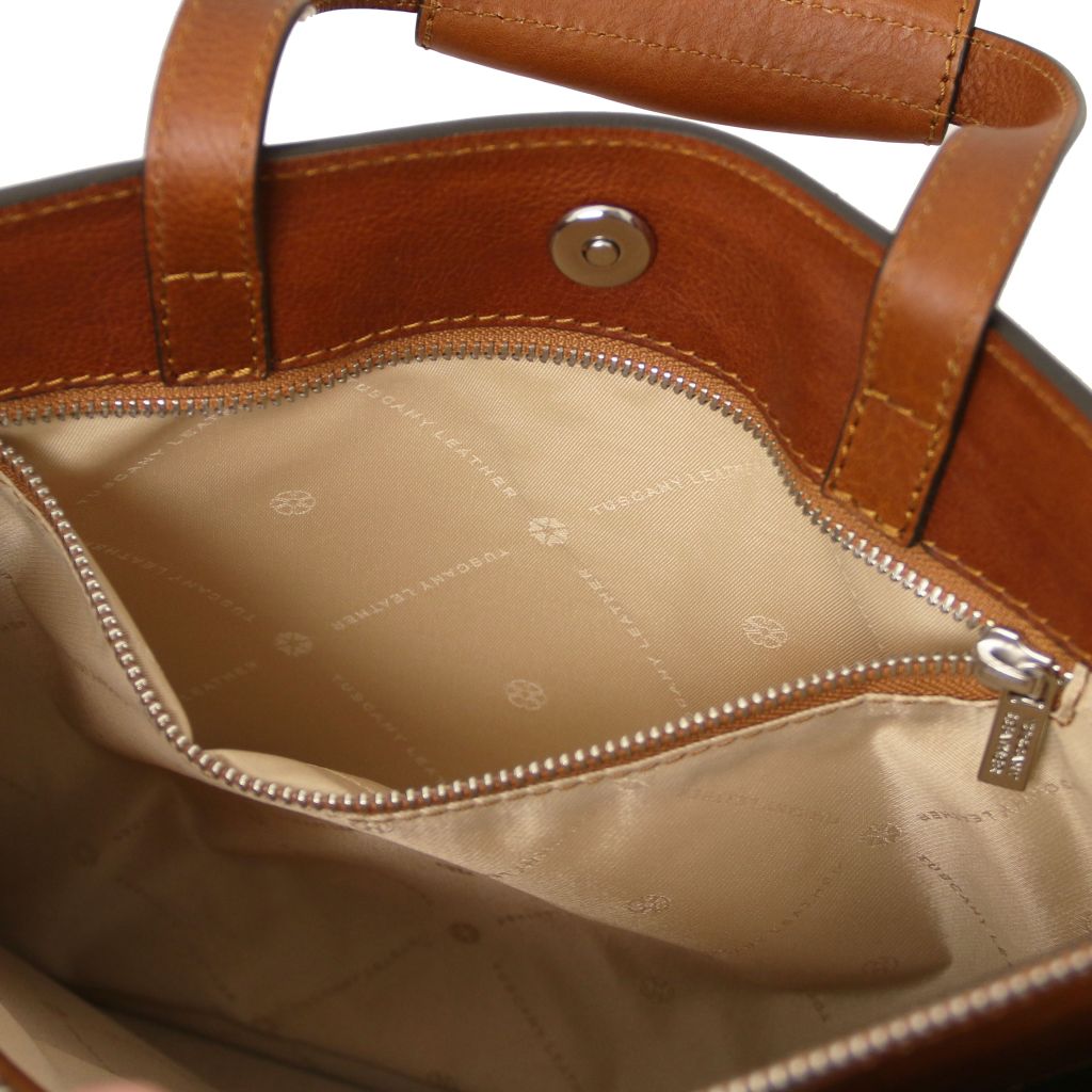 Tuscany Leather Palermo Datorväska #Färg_Cognac