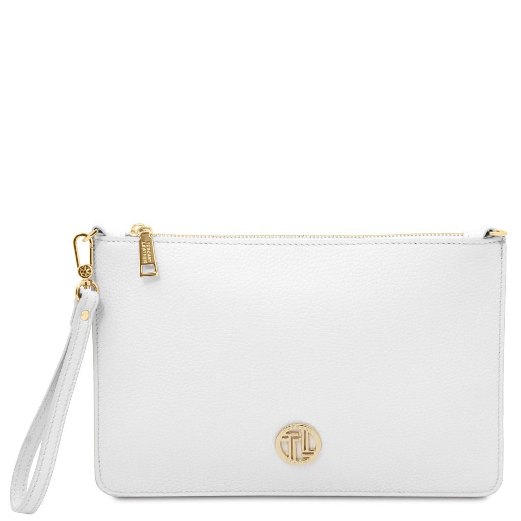 Tuscany Leather Diva Handväska #Färg_Vit