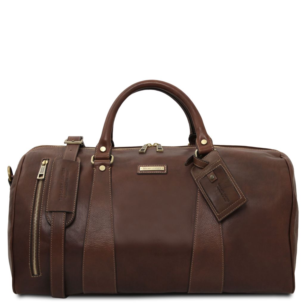Tuscany Leather TL Voyager Weekendväska #Färg_Mörkbrun
