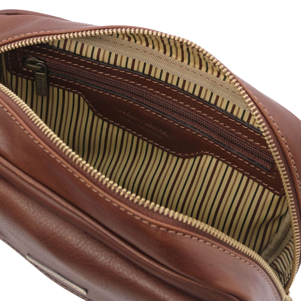 Tuscany Leather Ivan Handväska #Färg_Brun