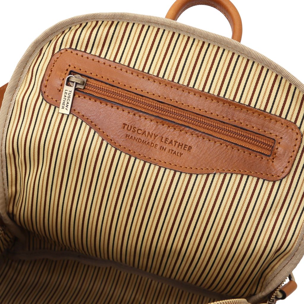 Tuscany Leather Canberra Ryggsäck #Färg_Brun