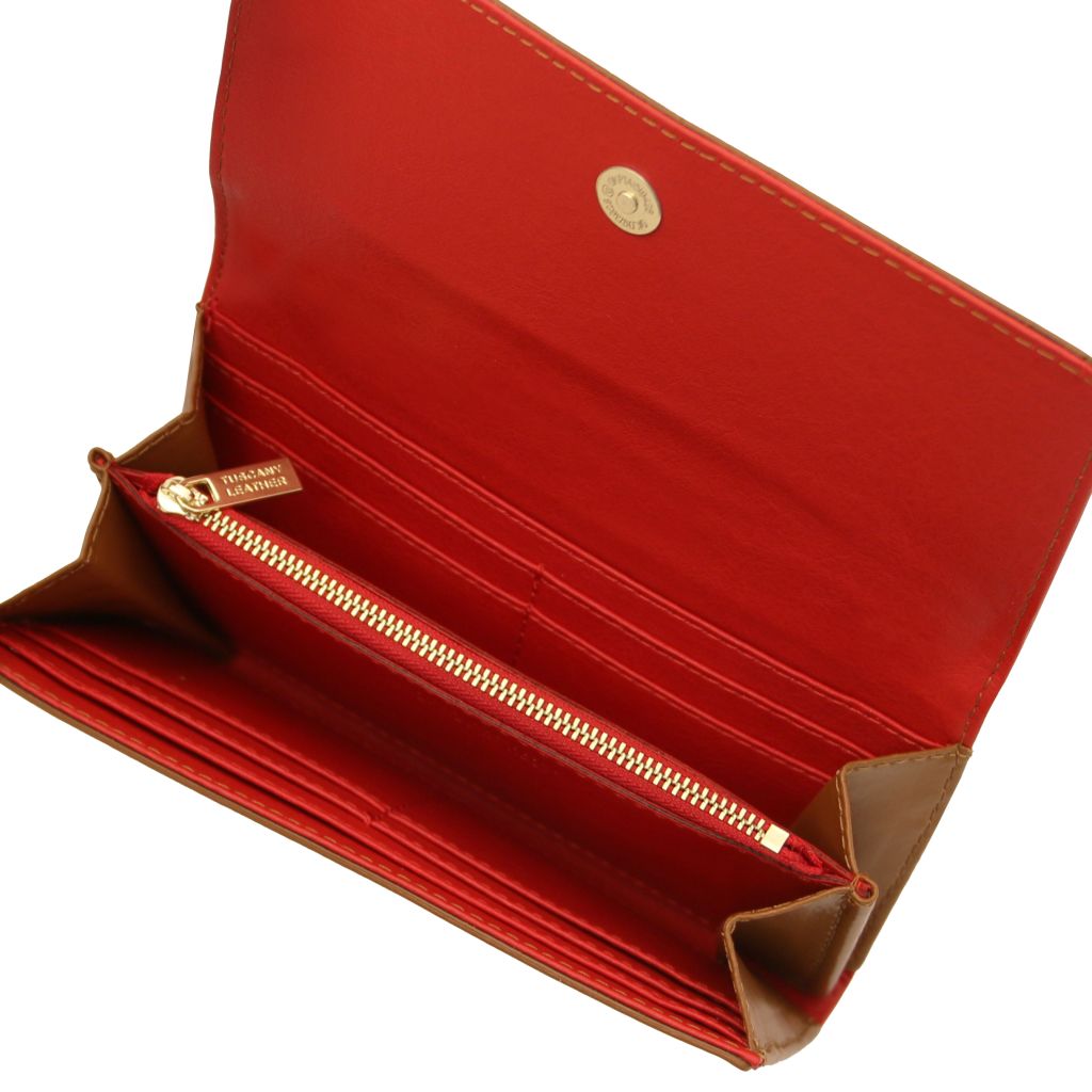 Tuscany Leather Diana Plånbok #Färg_Cognac