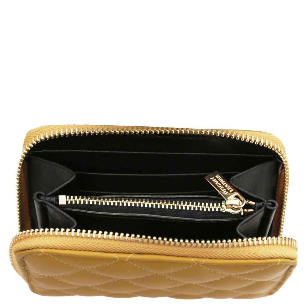 Tuscany Leather Teti Plånbok #Färg_Senap