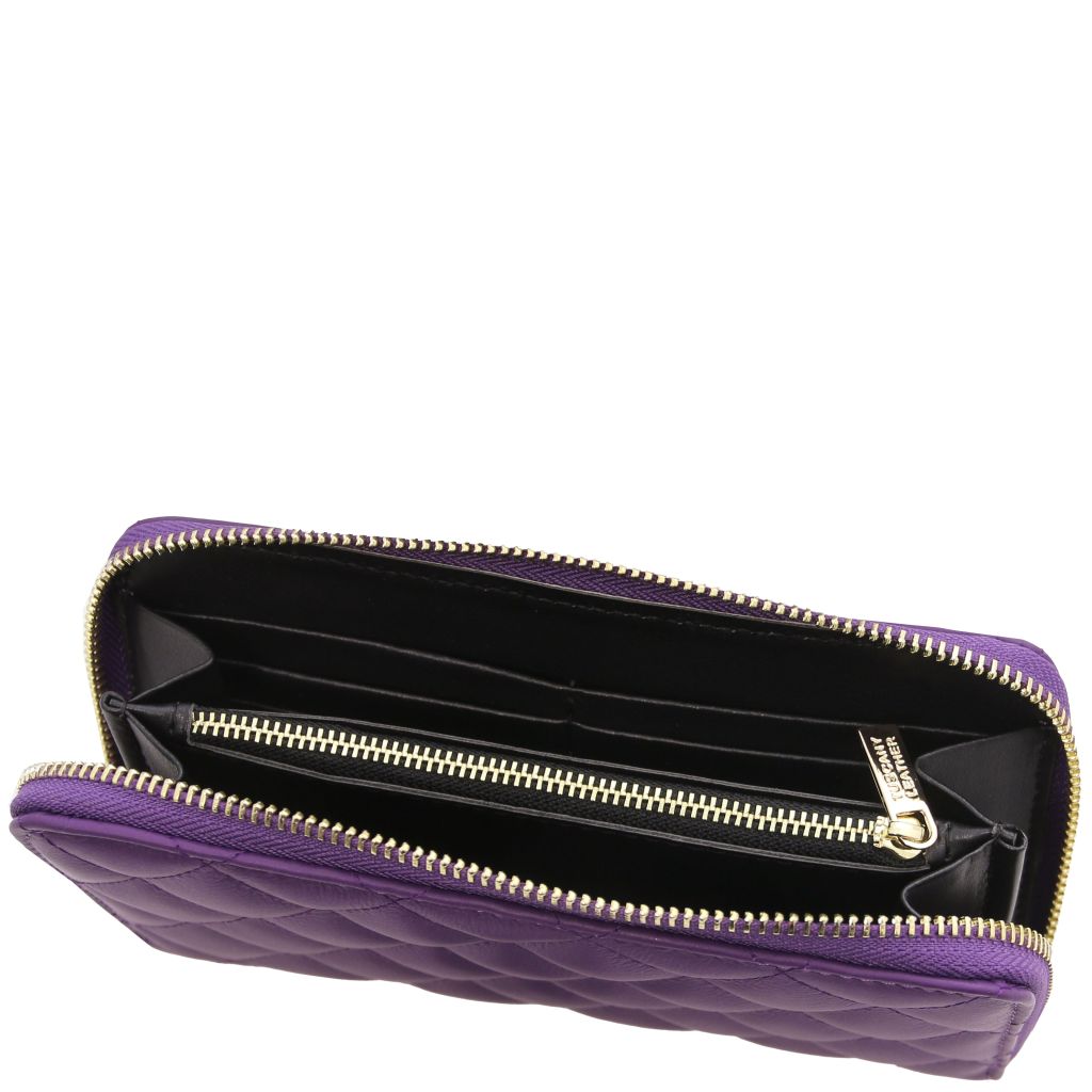 Tuscany Leather Penelope Plånbok #Färg_Lila