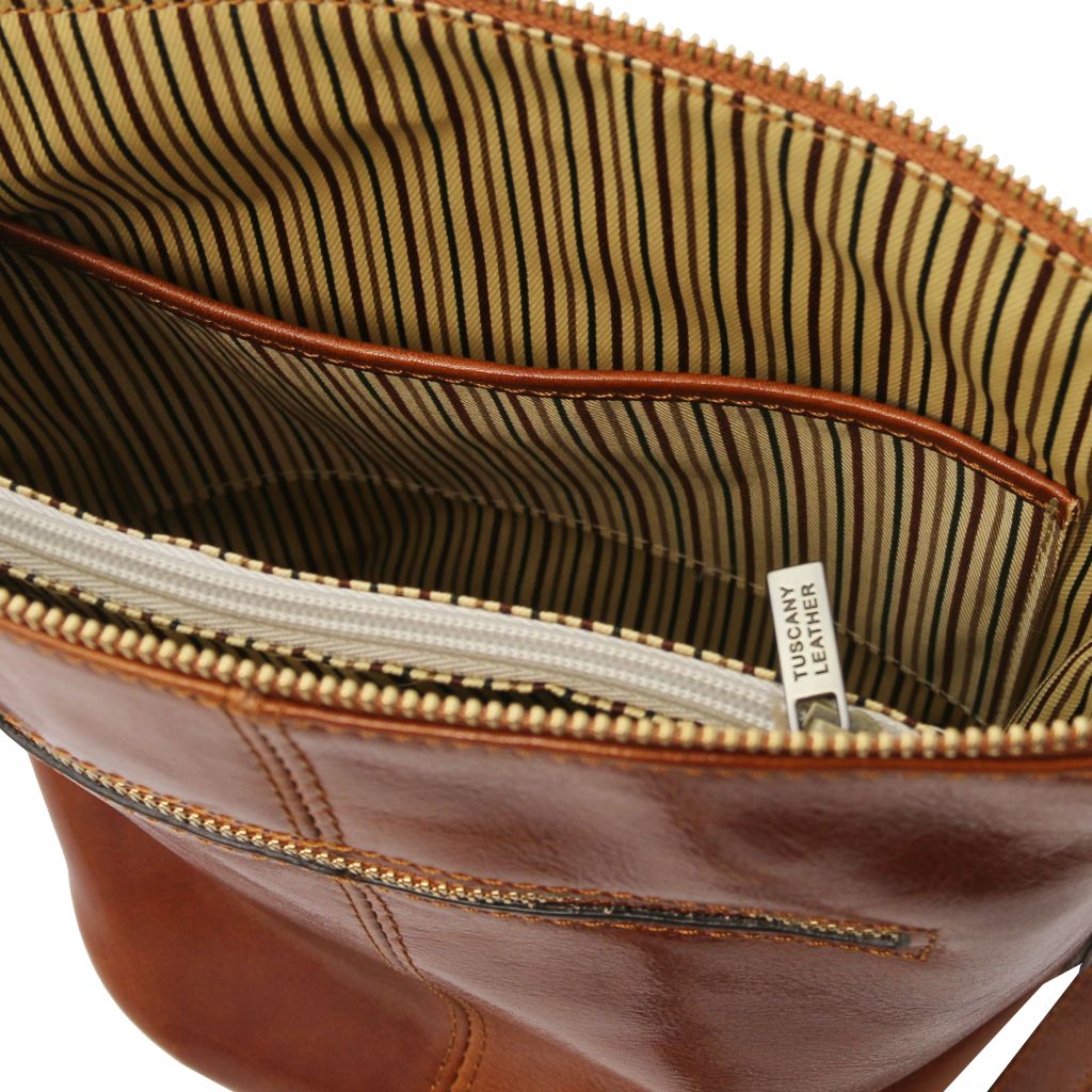 Tuscany Leather Giusi Axelremsväska #Färg_Honung
