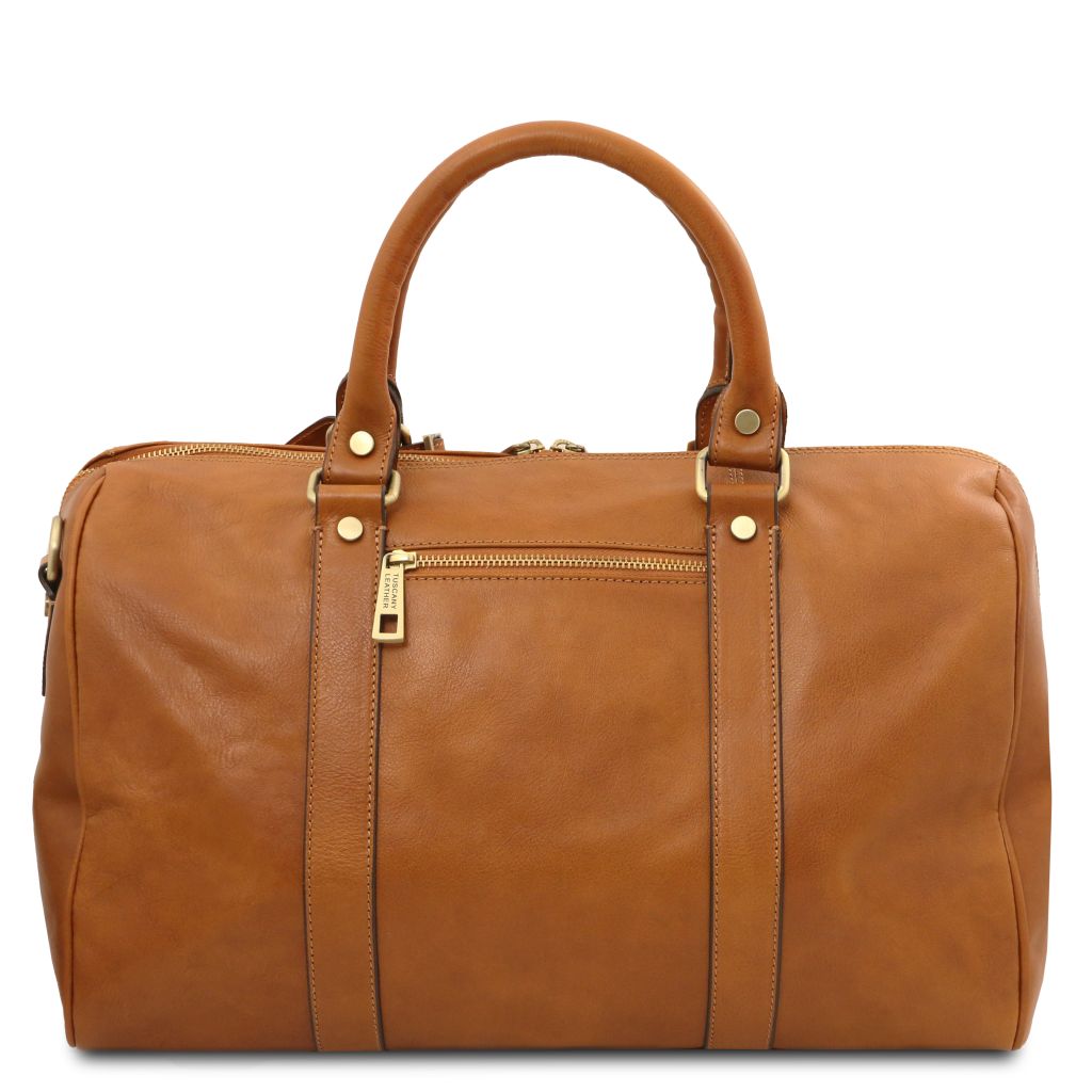 Tuscany Leather TL Voyager Weekendväska #Färg_Cognac