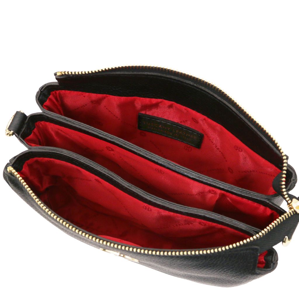 Tuscany Leather Sia Handväska #Färg_Svart