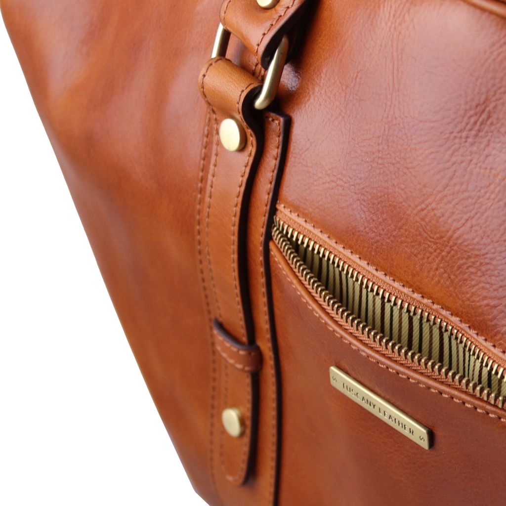 Tuscany Leather TL Voyager Weekendväska #Färg_Honung