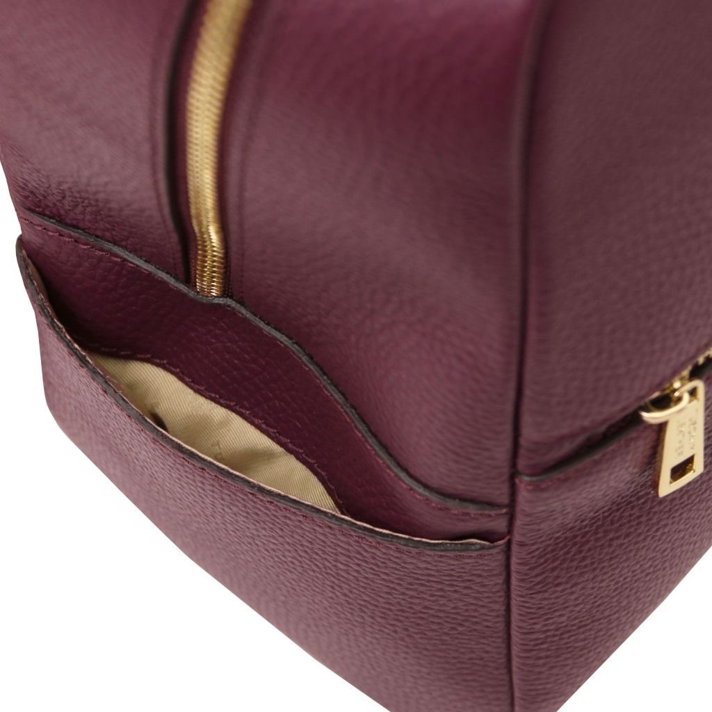 Tuscany Leather Prisma Ryggsäck #Färg_Bordeaux