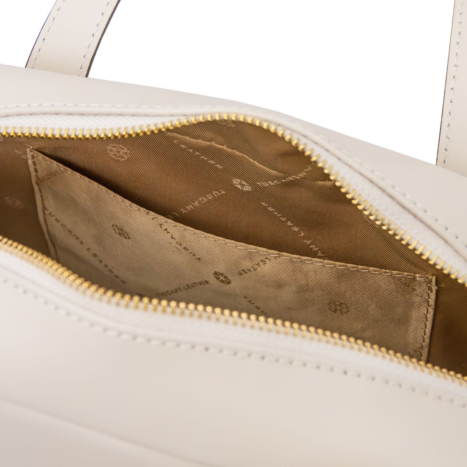 Tuscany Leather Eclaire Axelväska #Färg_Beige