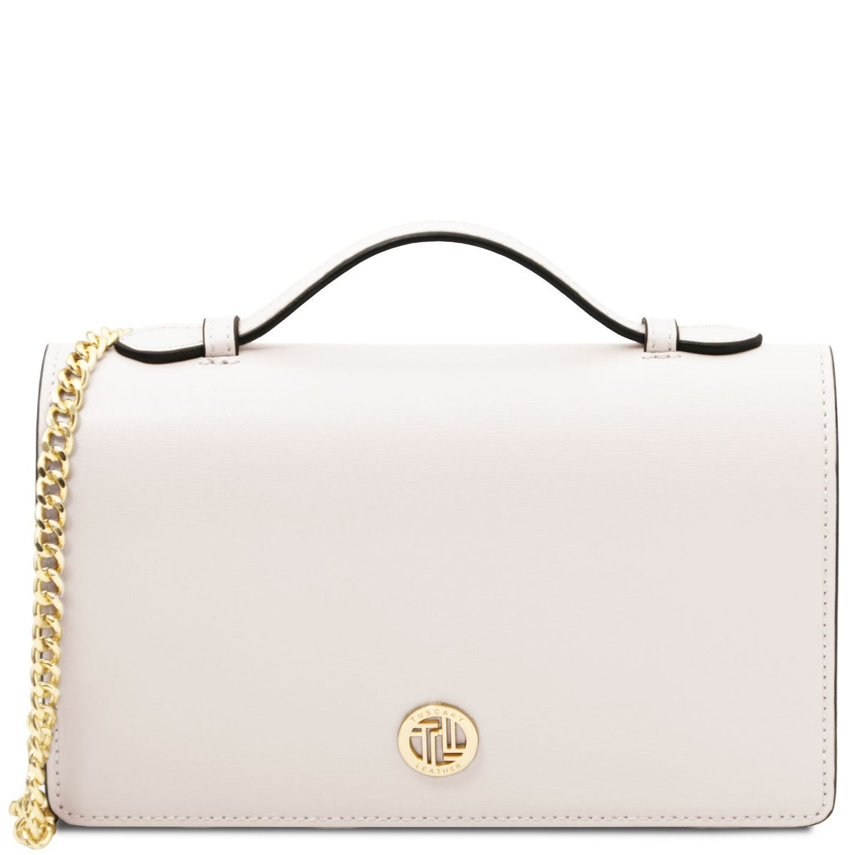 Tuscany Leather Opera Clutchväska #Färg_Vit